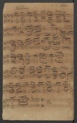 Präludien; org; c-Moll; Krebs-WV 403