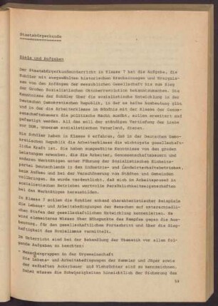 Staatsbürgerkunde
