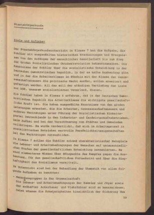 Staatsbürgerkunde