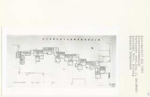 Studentenwohnheim (Diplomarbeit bei Peter Poelzig): Grundriss Erdgeschoss 1:200