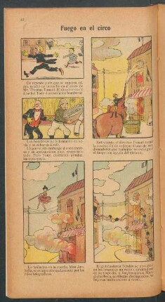 Fuego en el circo - [Cómic]