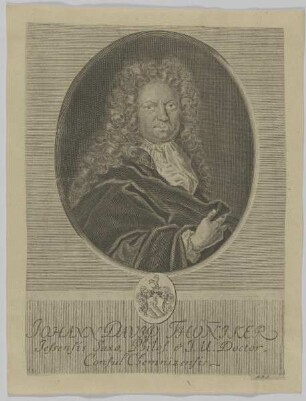 Bildnis des Johann David Thönniker