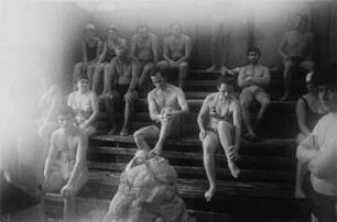 In der Sauna