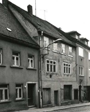 Roßwein, Mühlstraße 9. Wohnhaus mit Laden (1801/1850)