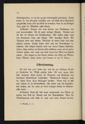 72-76, Ostersonntag