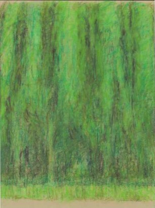 Pappelserie (Blatt II in Grün)