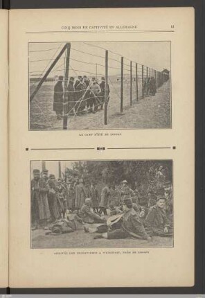 Le camp d'été de Zossen - Arrivée des prisonniers a Wunstorf, près de Zossen