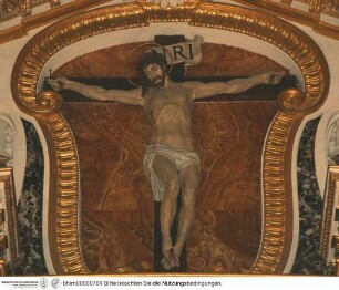 Hochaltar von Santa Maria in Vallicella, Kruzifix