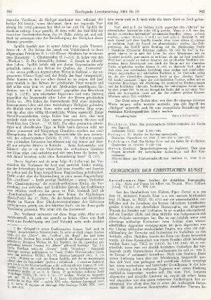 762-765 [Rezension] Alpha und Omega-Christus und die vierzwanzig Ältesten