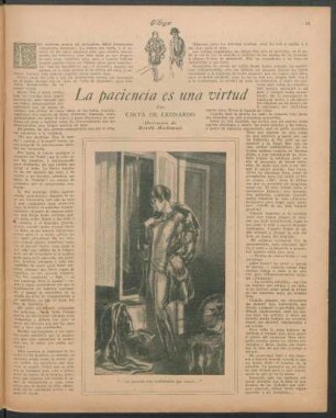 La paciencia es una virtud