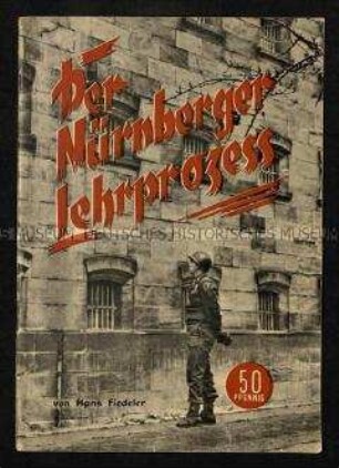 Schrift über den Nürnberger Prozess