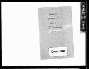 Verwaltung des Landgestüts, der Fohlenaufzuchtsanstalt sowie der Provatpferdeaufzucht des Landes (1908-1918)
