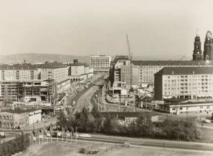 Postplatz, Wallstraße, Schweriner Straße