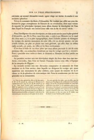 Mémoire sur la ville d'Alexandrie