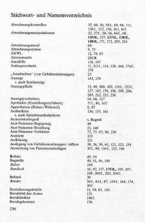 Stichwort- und Namensverzeichnis