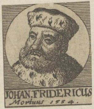 Bildnis des Johan Fridericus I.