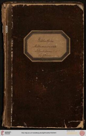 Bibliotheca Mittermaieriana : Dissertationen und Broschüren