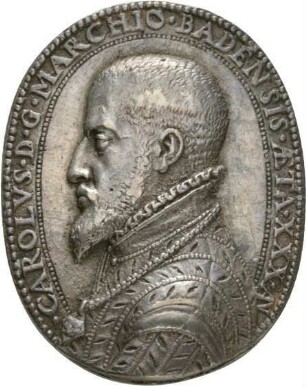 Gnadenpfennig Karl II. von Baden-Durlach