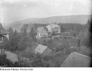 Bärenfels. Diakonissenheim. Gartenansicht