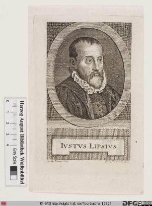 Bildnis Justus Lipsius (eig. Joest Lips)