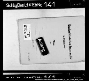 Schuldforderung des Grafen Hermann an Graf Ernst zu Holstein-Schaumburg über 10000 Taler