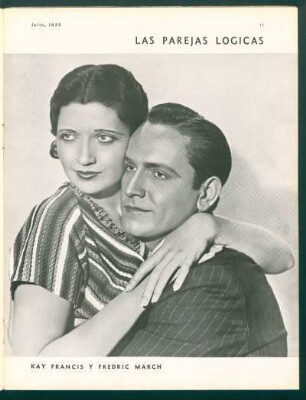Las parejas lógicas - Kay Francis y Fredric March