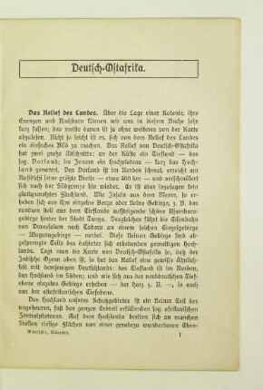 Deutsch-Ostafrika