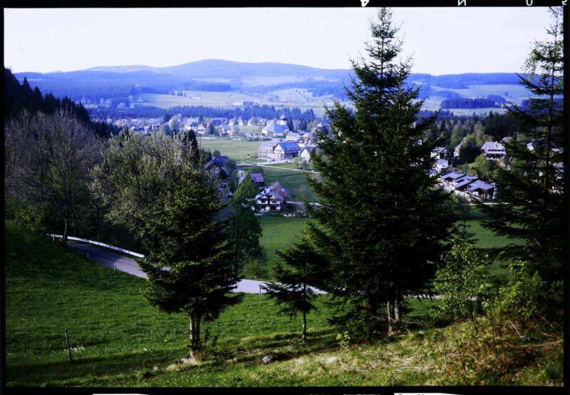 Hinterzarten: vom Kesslerhang auf Hinterzarten