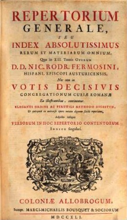 Opera Omnia canonica, civilia, et criminalia, 14