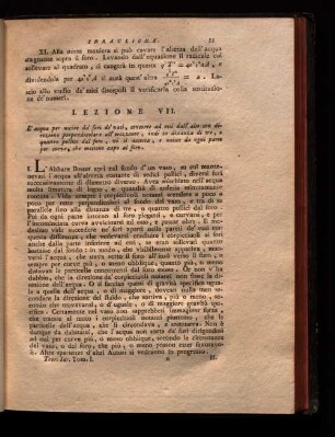 Lezione VII.