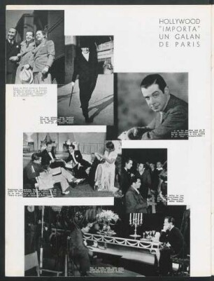 Hollywood "importa" un galán de París