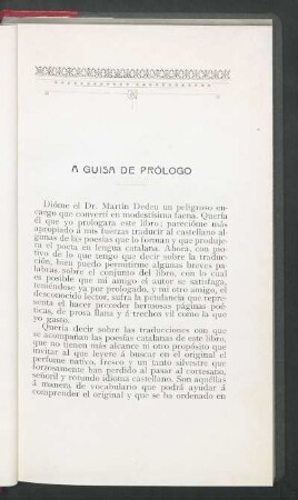 A guisa de prólogo