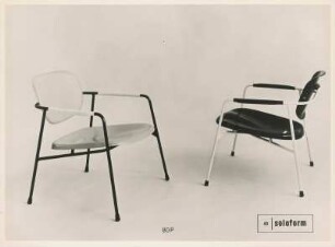 Stühle Modell "80 P" von Albrecht Lange und Hans Mitzlaff