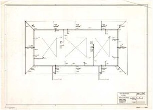 Troost, Paul Ludwig; München, Arcisstr. 12; Führerbau der NSDAP - Dach, Blitzschutzanlage (Untersicht)