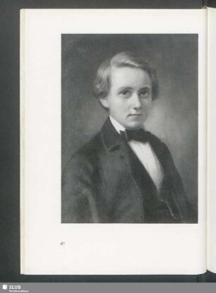 Ferdinand Graf Zeppelin. Jugendbildnis