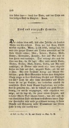 Fünf und vierzigste Homilie