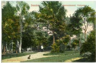 Dresden. Garnisonslazarett - Park