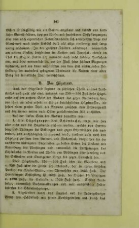 Das Hügelland