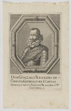 Bildnis des Don Gonzalo Fernando Di Cordoua