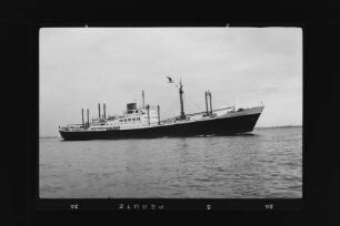 Bayernstein (1955), Passagier- und Frachtschiff, Norddeutscher Lloyd, Bremen, Bau-Nr. 839