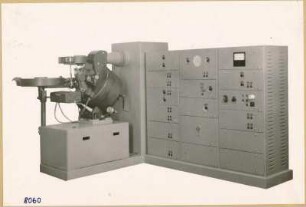 Filmabtaster geschlossen; Foto 1953