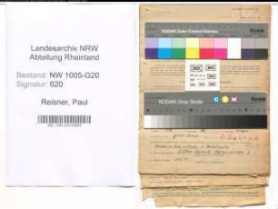 Entnazifizierung Paul Reisner , geb. 16.11.1910 (Tischler)