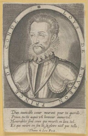 Bildnis des Loys de Bovrbon de Conde