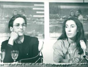 IFF 1987. Horst-Günter Marx und Jeanine Meerapfel,Regie. Die Verliebten