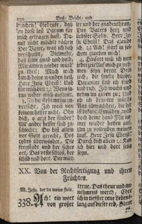 XX. Von der Rechtfertigung und ihren Früchten.