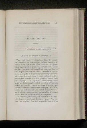 Chapitre Onzieme