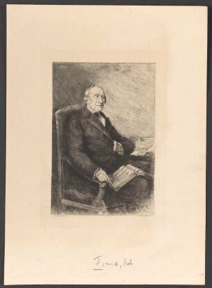 Porträt Robert Franz (1815-1892)