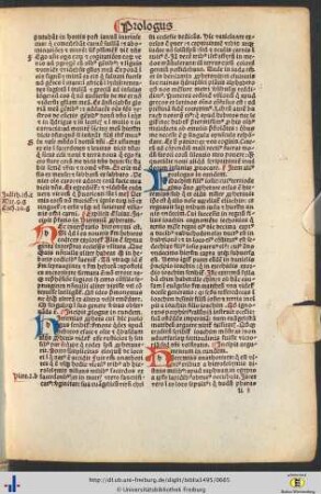 Prefatio et prologi in Hieremiam prophetam