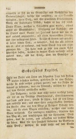 Sechzehntes Kapitel.