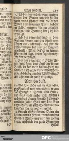Von Gedult.